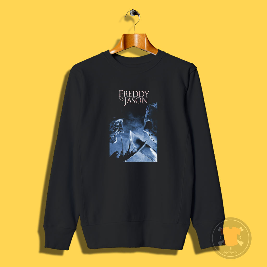 Freddy Vs Jason Horror Movie Sweatshirt