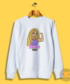 Funny Bodybuilding Barbie Power Sweatshirt