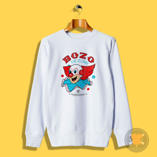 Funny Bozo Most Famous Clown Sweatshirt