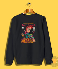 Funny Chucky’s Pizza Chucky Sweatshirt