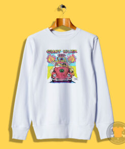 Giant Killer Bug Drag Car Rat's Hole 70s Vintage Sweatshirt