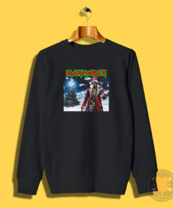 Iron Maiden Somewhere In Time Eddie The Head Christmas Sweatshirt