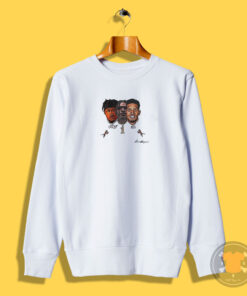 Joe Burrow Tres Amigos Cincinnati Bengals Sweatshirt