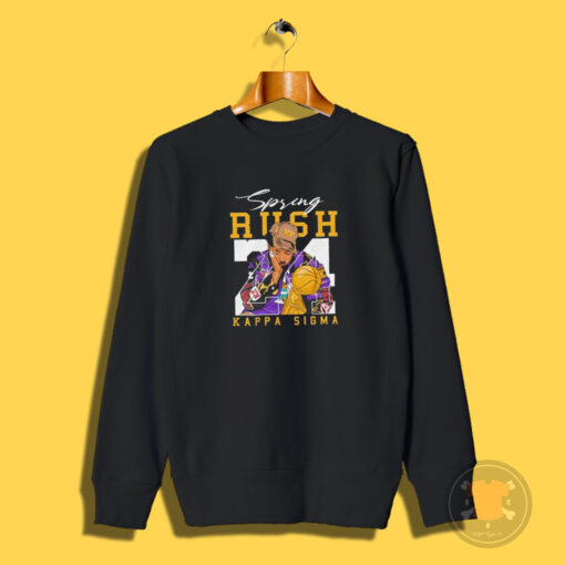 Kobe Bryant Spring Rush 2024 Kappa Sigma Sweatshirt