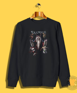 Krampus Don’t Open Till Horror Christmas Sweatshirt