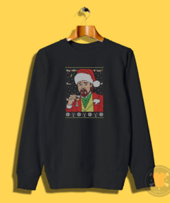 Leonardo Dicaprio Christmas Meme Sweatshirt