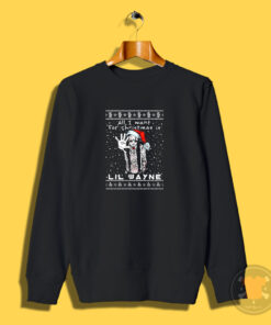 Lil Wayne Rapper Ugly Christmas Sweatshirt