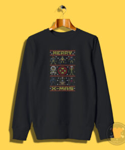 Marvel Comics Merry X Mas Ugly Sweatshirt