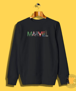 Marvel Hero Letters Logo Sweatshirt