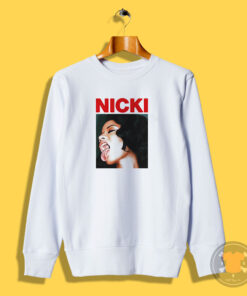 Nicki Minaj Sticking Out Tongue Sweatshirt