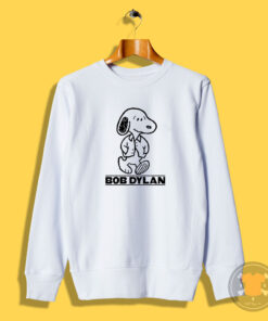 Peanuts Snoopy Bob Dylan Sweatshirt