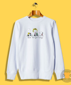 Peanuts Snoopy Charlie Brown And Sally Brown Sweatshirt