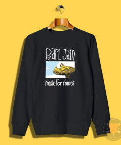 Pearl Jam Music For Rhinos Graphic Sweatshirt