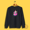 Perfect Christmas In July Santa Hawaiian Flamingo Summer Sweatshirt