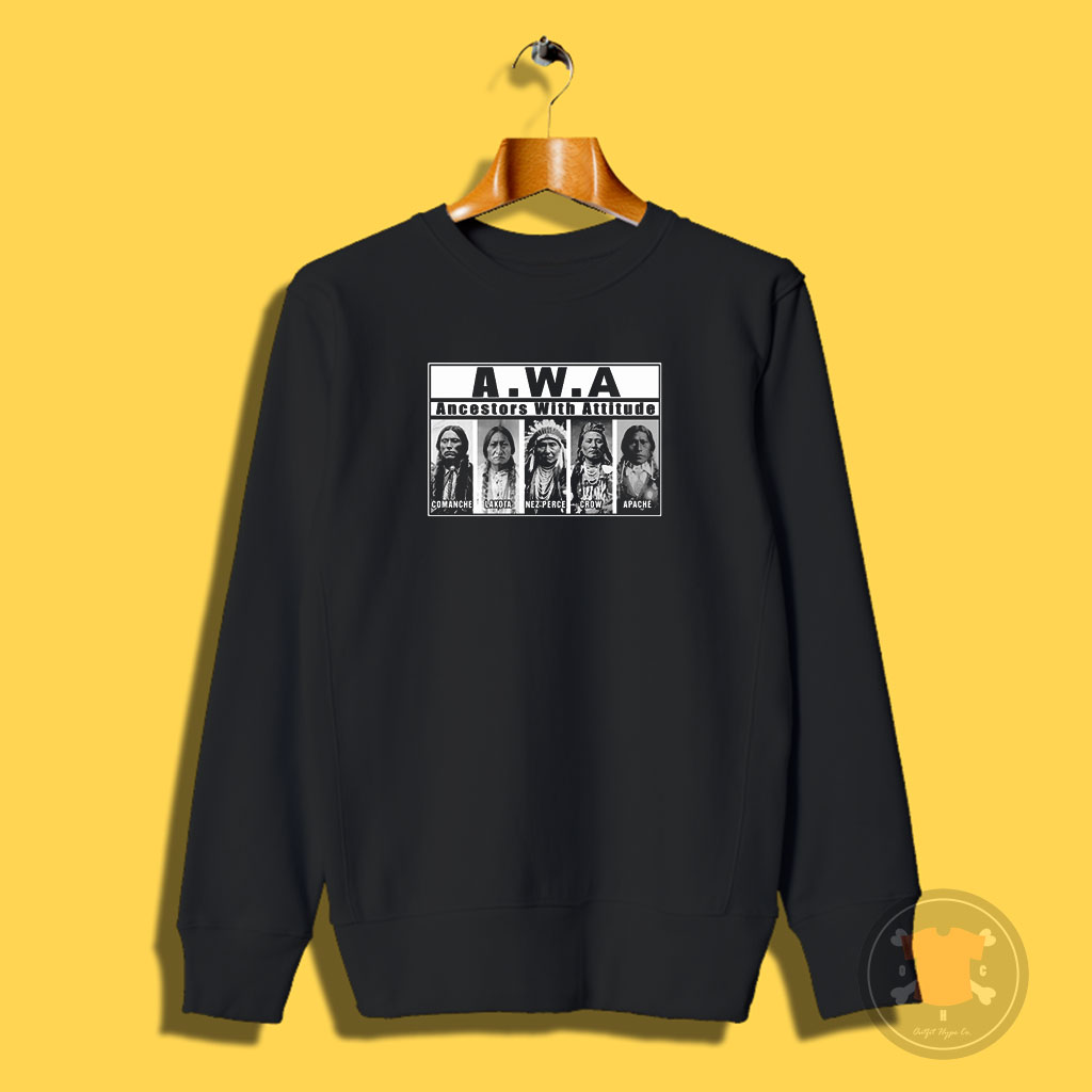 Poster AWA Comanche vs Lakota Sweatshirt