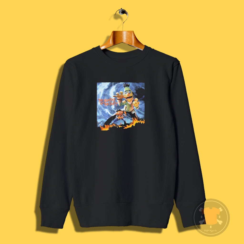 Sesame Street Bert and Ernie The Number Of The Sweatshirt