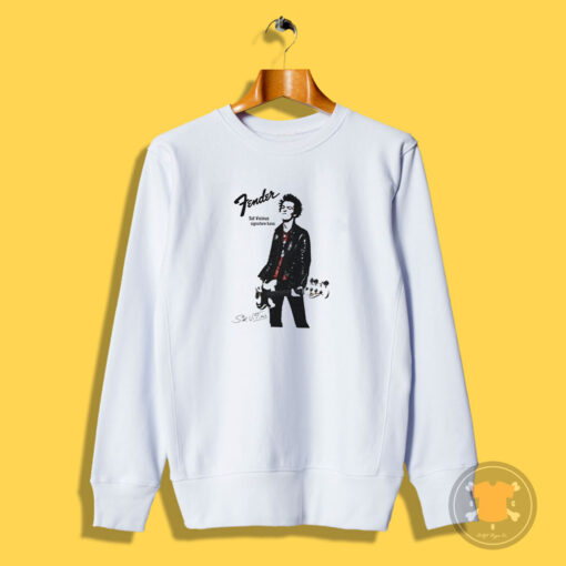 Sex Pistols Sid Vicious Fender Signature Bass Sweatshirt