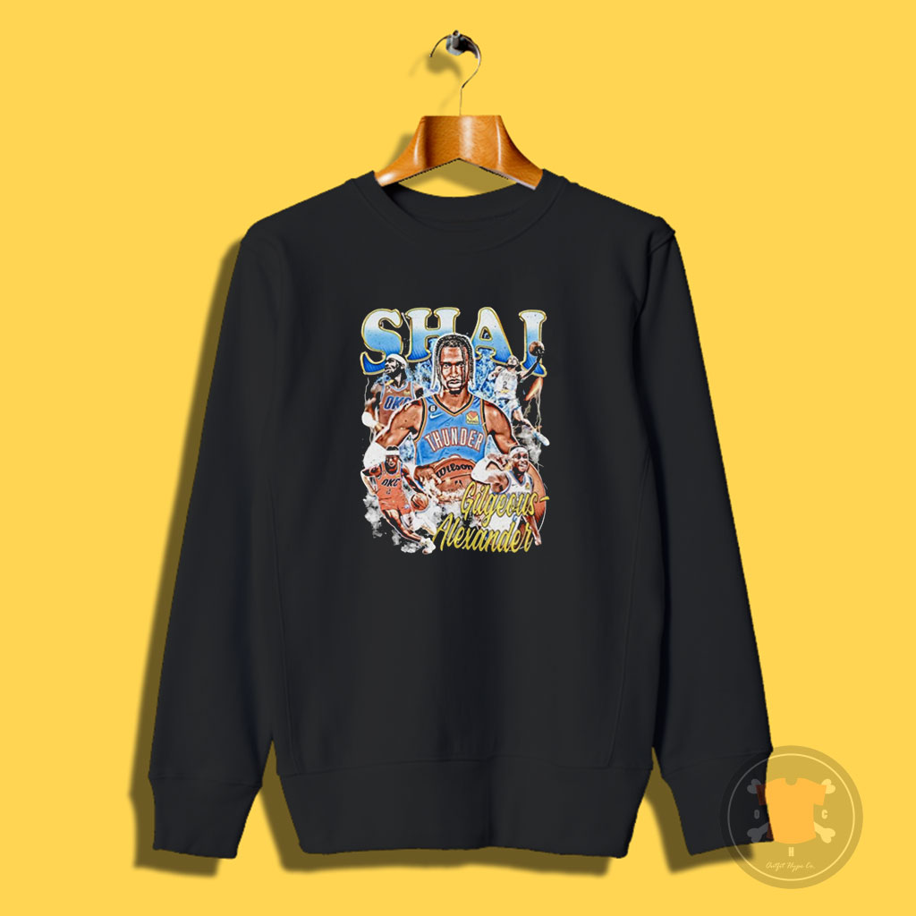 Shai Gilgeous Alexander Thunder Basketball Sweatshirt