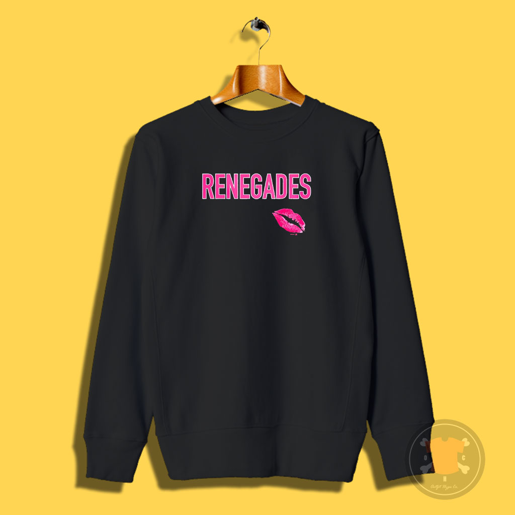 Snooki X Hudson Valley Renegades Pink Lips Sweatshirt