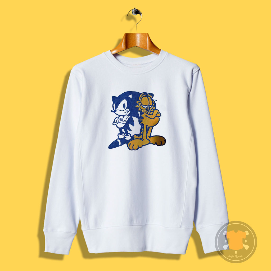 Sonfield Sonic And Garfield Sweatshirt