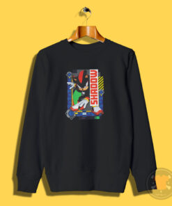 Sonic The Hedgehog Boys Black Shadow Character Sweatshirt