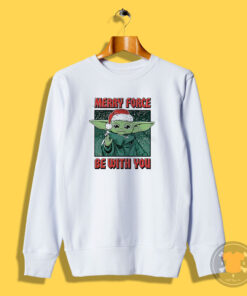 Star Wars Merry Force Baby Yoda Sweatshirt