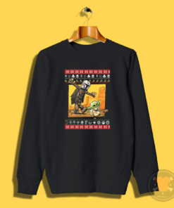 Star Wars Stormtrooper And Baby Yoda Christmas 2020 Sweatshirt