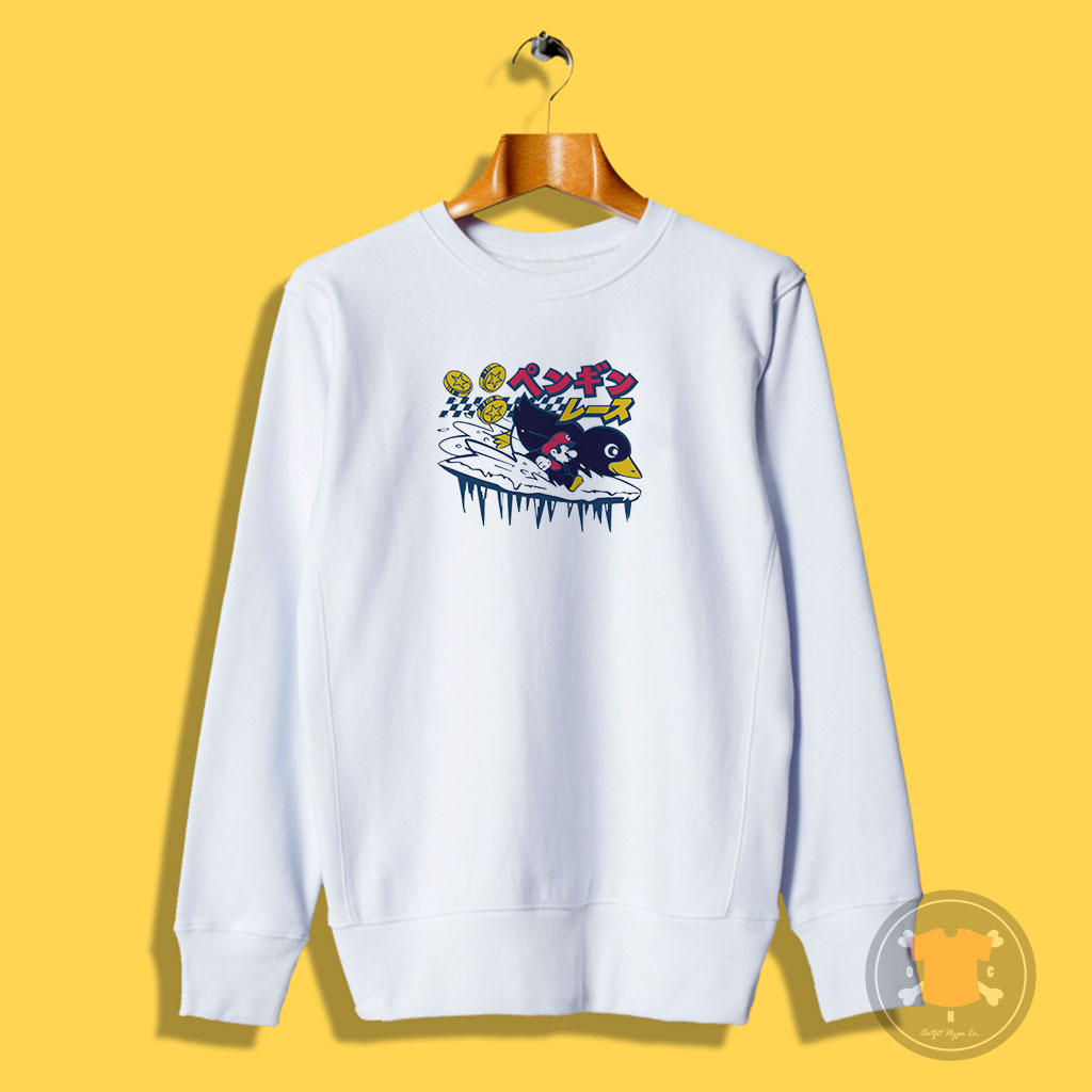 Super Mario 64 Big Penguin Race Sweatshirt