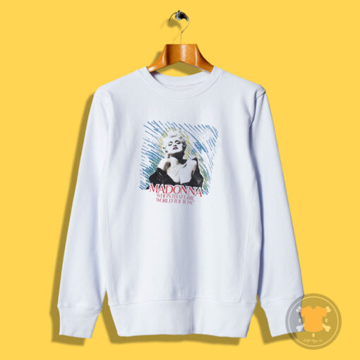 Vintage 1987 Madonna Who's That Girl World Tour Sweatshirt
