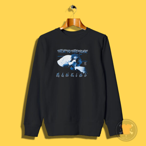 Vintage 1998 Wf Wrestlin Talk To The Sock Mankind Sweatshirt