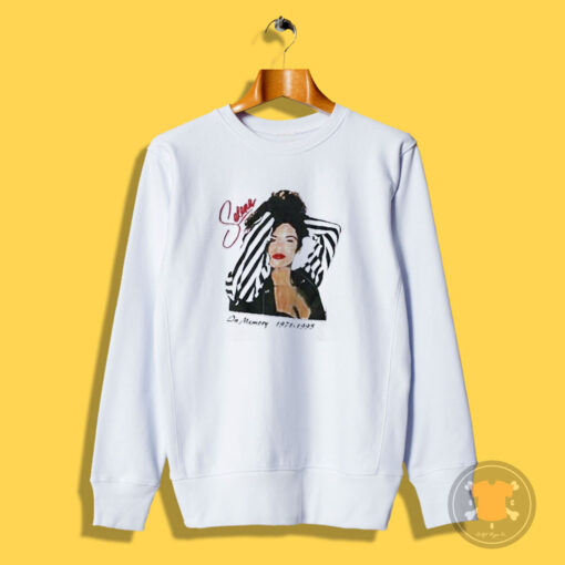 Vintage 90s SELENA In Memory 1971 1995 Sweatshirt