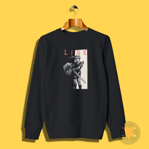 Vintage LINK Character The Legend Zelda PlayStation Sweatshirt