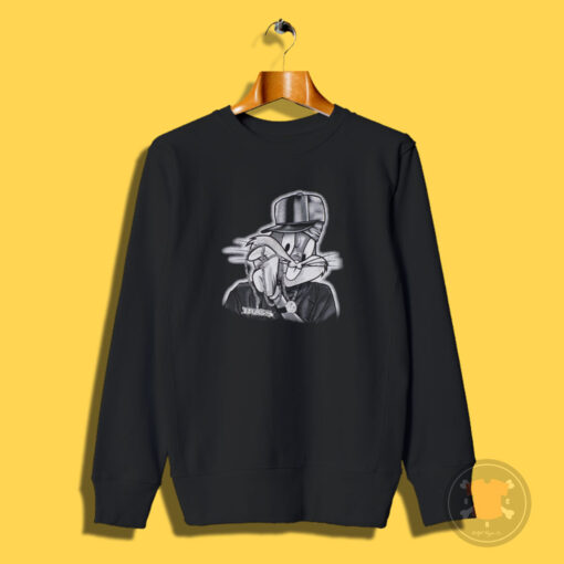 Vintage Looney Tunes Bugs Bunny Iced Out Sweatshirt