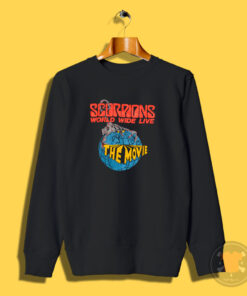 Vintage Scorpions World Wide Live The Movie Sweatshirt
