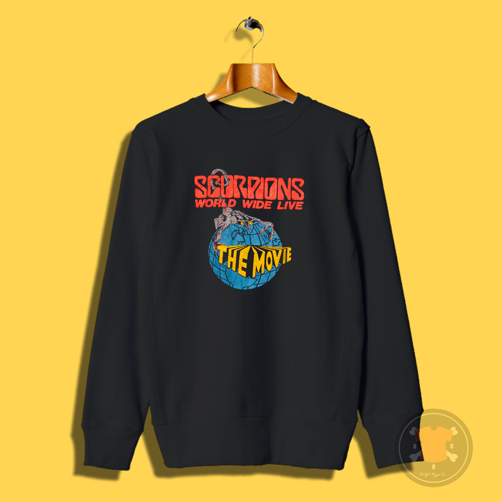 Vintage Scorpions World Wide Live The Movie Sweatshirt