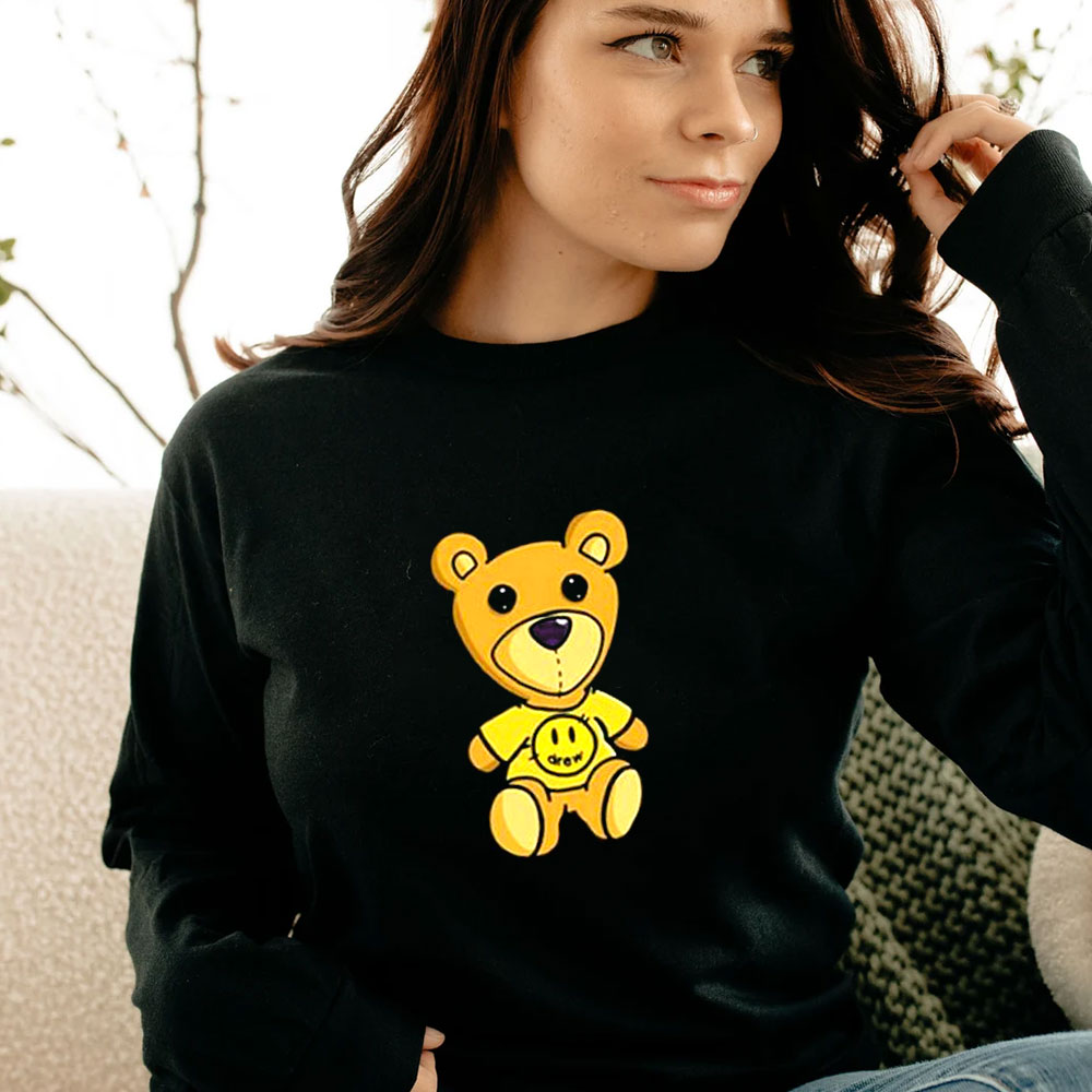 Drew Bieber Bear Justin Bieber Long Sleeve