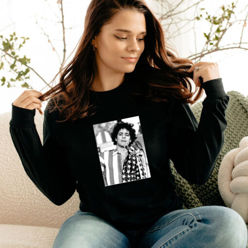 Forrest Gump American Flag Abbie Hoffman Long Sleeve