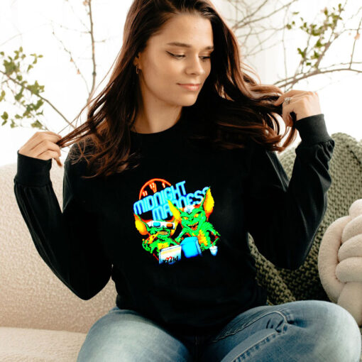 Gremlins Gizmo Midnight Madness Funny Long Sleeve
