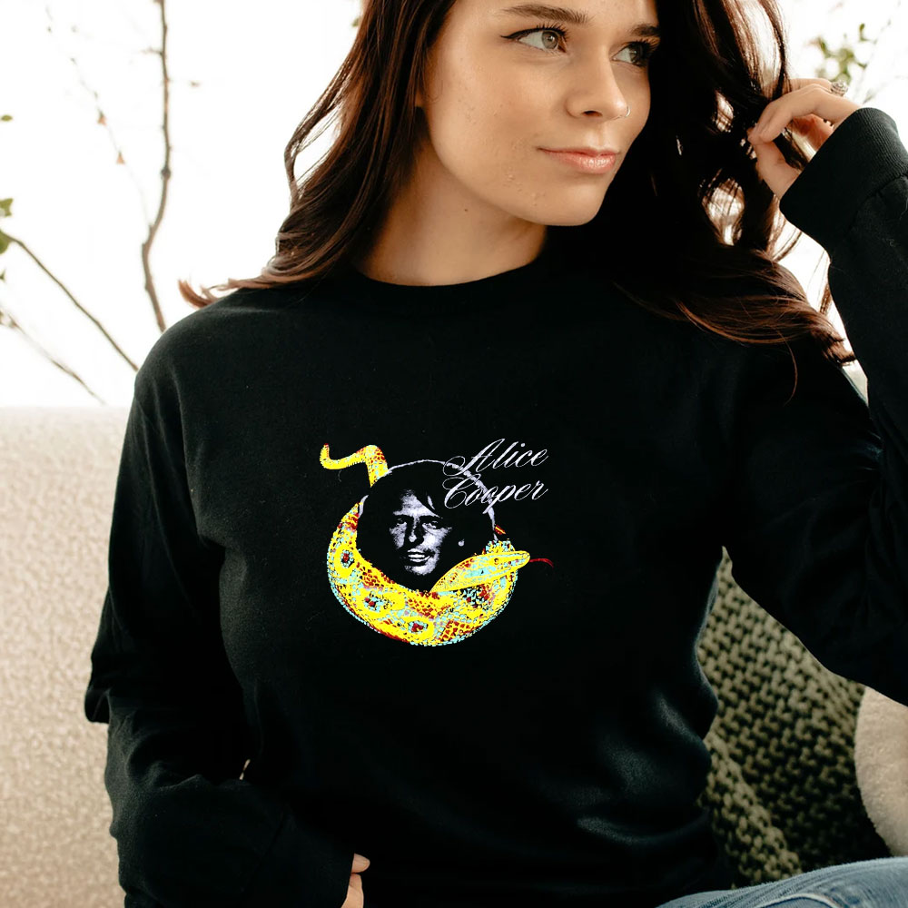 Vintage 1980s Alice Cooper Long Sleeve