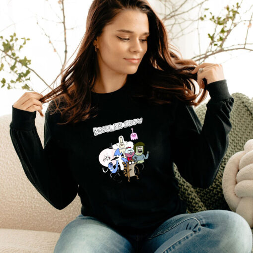 Vintage Cartoon Network Regular Show Long Sleeve