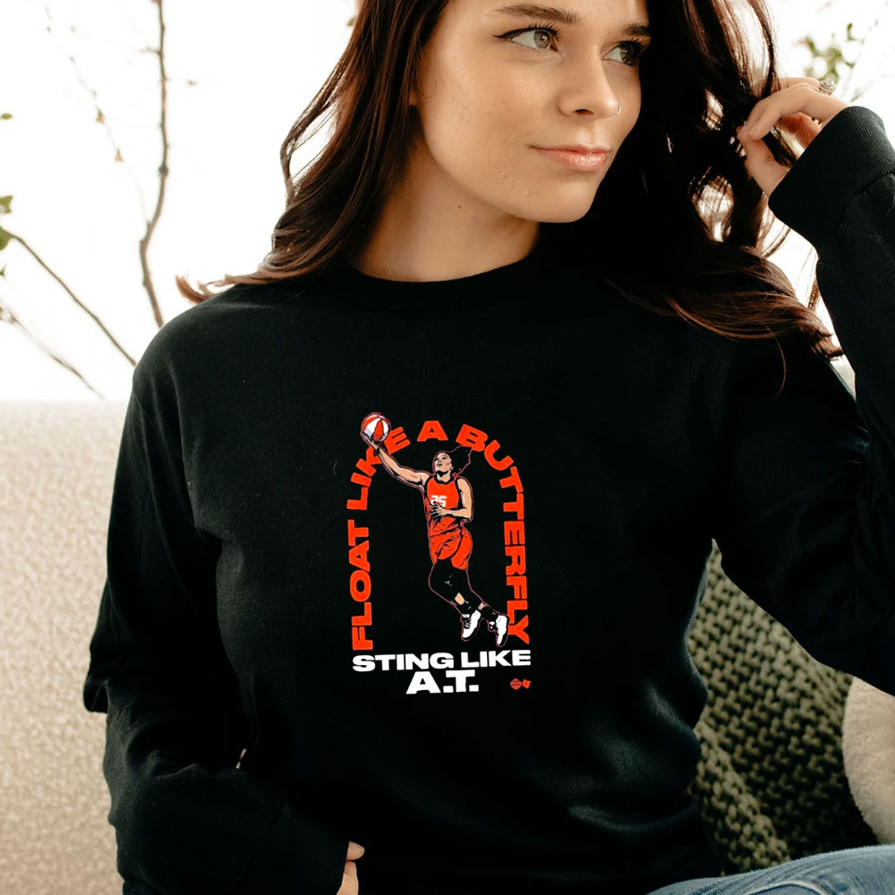 Alyssa Thomas Float Like A Butterfly Sting Like At Long Sleeve