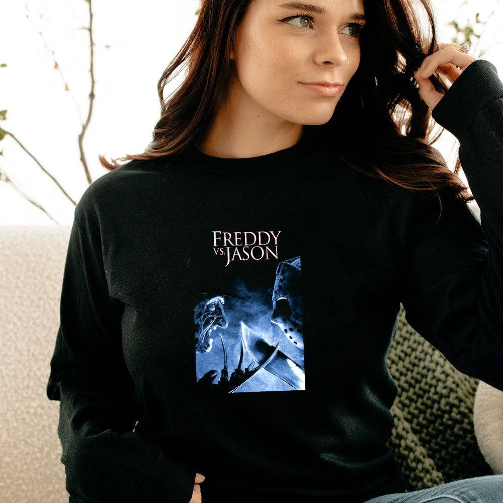 Freddy Vs Jason Horror Movie Long Sleeve Freddy Vs Jason Horror Movie Long Sleeve