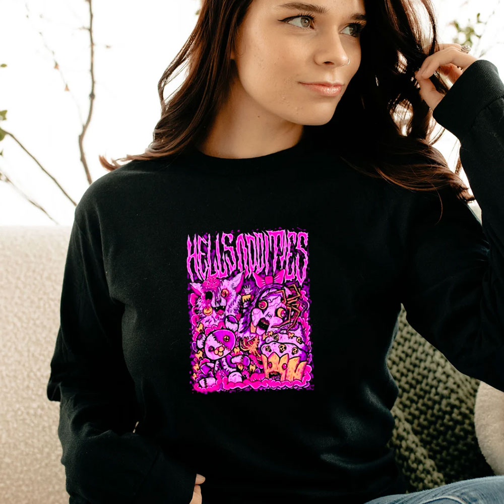 Hells Oddities Bits N' Pieces Long Sleeve Hells Oddities Bits N' Pieces Long Sleeve