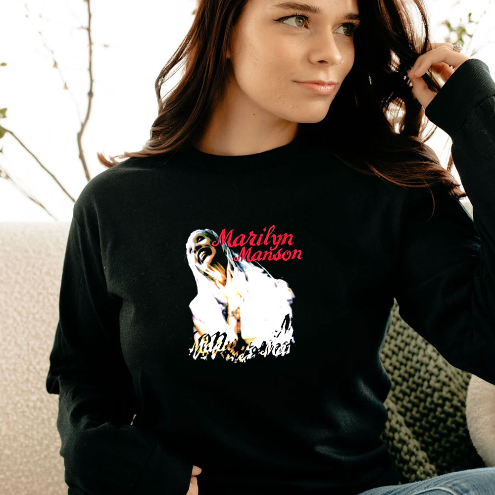 Marilyn Manson Sweet Dreams Are Made Of This Long Sleeve Marilyn Manson Sweet Dreams Are Made Of This Long Sleeve