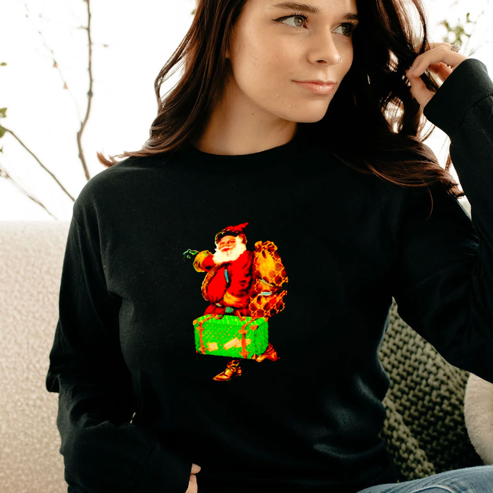 Market Designer Santa Funny Christmas Long Sleeve Market Designer Santa Funny Christmas Long Sleeve