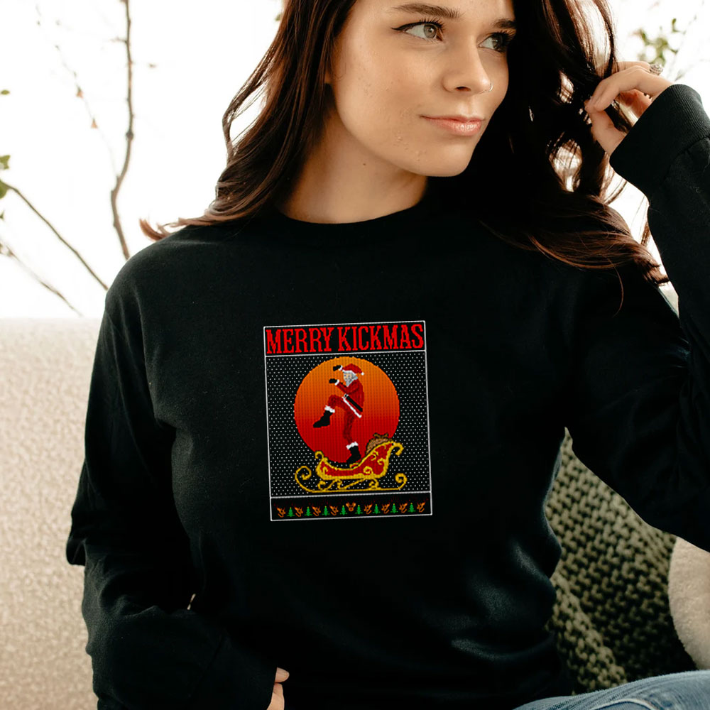 Merry Kickmas Christmas Long Sleeve Merry Kickmas Christmas Long Sleeve