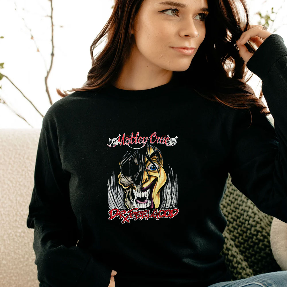Motley Crue Dr Feelgood Era Allister Fiend Long Sleeve Motley Crue Dr Feelgood Era Allister Fiend Long Sleeve