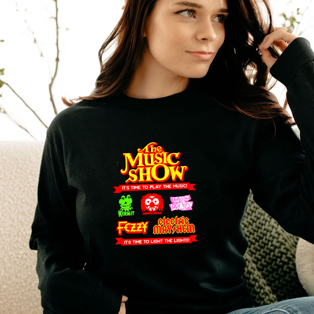 Muppetfest The Music Show It's Time To Play The Music Long Sleeve Muppetfest The Music Show It's Time To Play The Music Long Sleeve