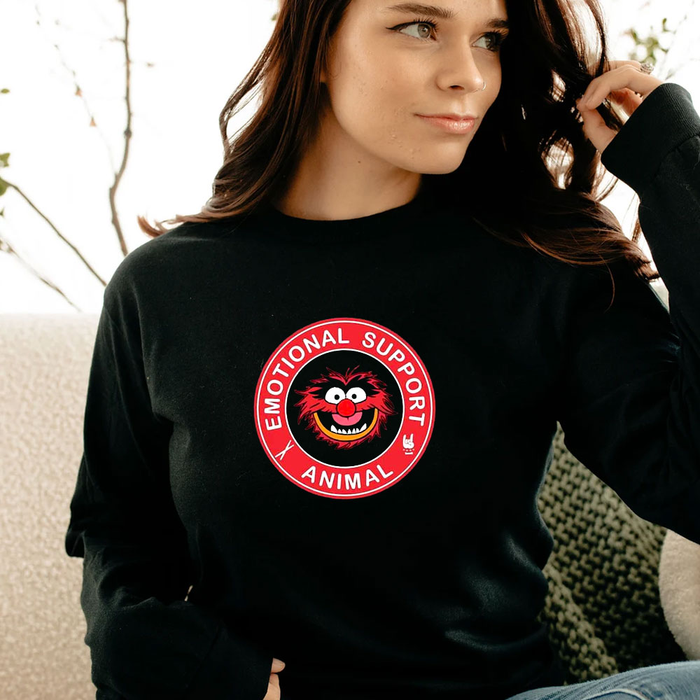 Muppets Emotional Support Animal Long Sleeve