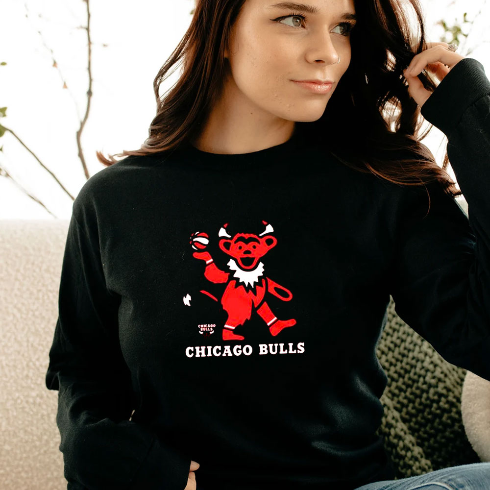 NBA x Grateful Dead x Chicago Bulls Long Sleeve NBA x Grateful Dead x Chicago Bulls Long Sleeve